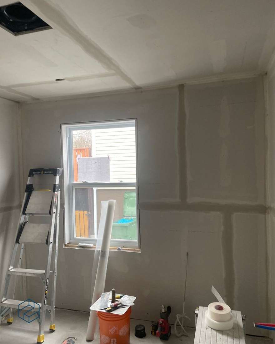 Albany project mid-renovation — photo 11 of the renovation process.