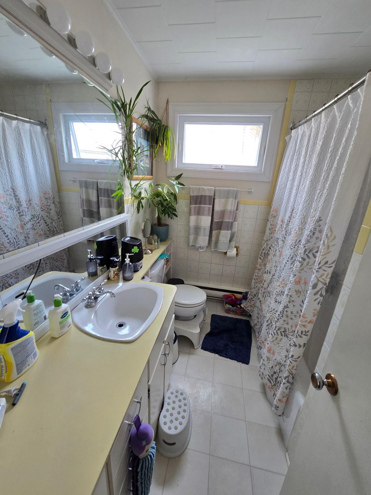 Rennies Mill bathroom before the renovation began.