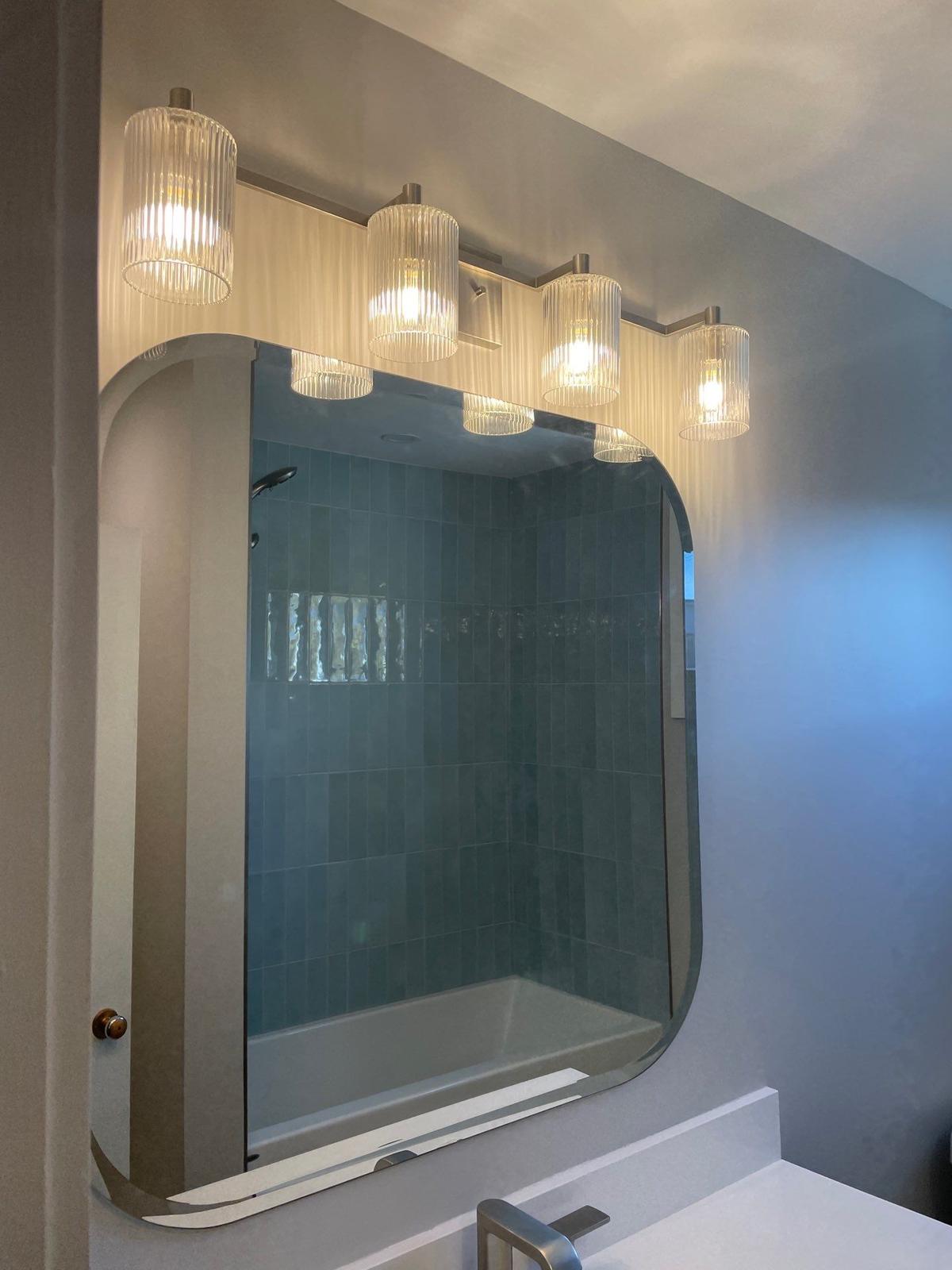 Rennies Mill bathroom — finished detail.